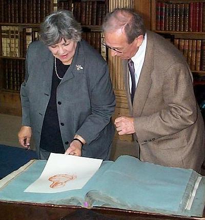 
The Foote/Foot Doctors at Eton
Library, looking at Richard
Topham Collection that he gave
the Library in his 1730 Will.
  