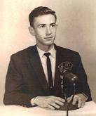 Eddie Foote
(Avon Edward Foote, Ph.D.),
engineer-announcer at
WJOI in 1958-1960.