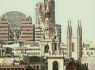 FINANCIAL TIMES webcam photo of St. Mary Aldermary